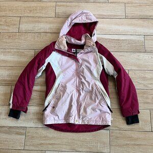 Womens Columbia Pink Winter Coat - S